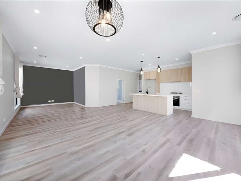 Open-plan living and kitchen – 13 Cornflower Street, Pakenham