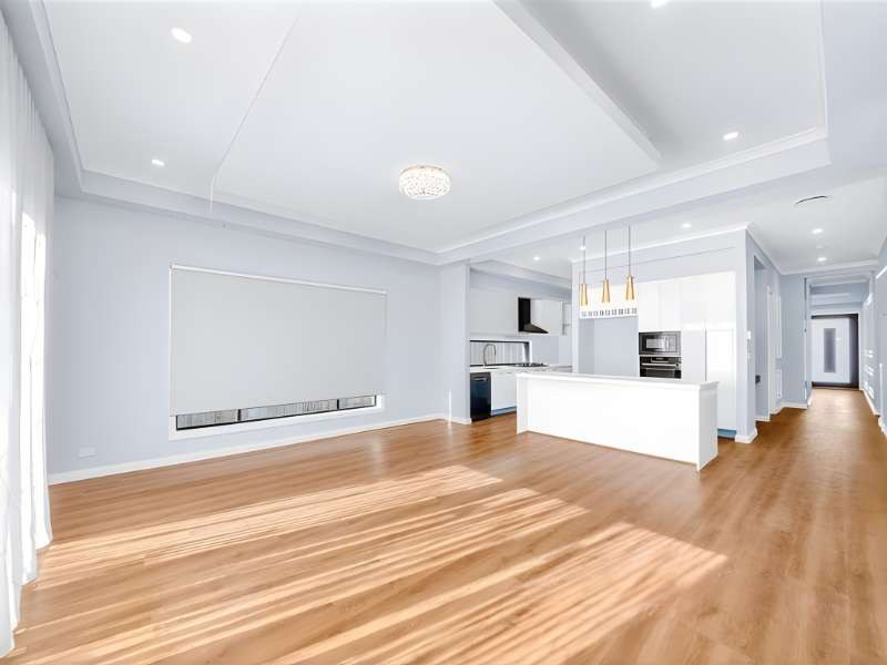 Open-plan living and kitchen – 206 Primrose Avenue, Officer
