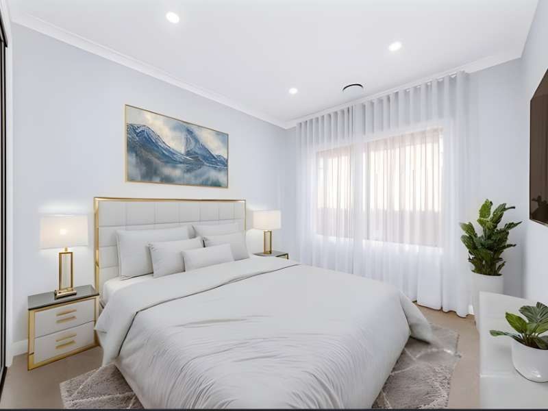 Main bedroom (virtually styled) – 206 Primrose Avenue, Officer